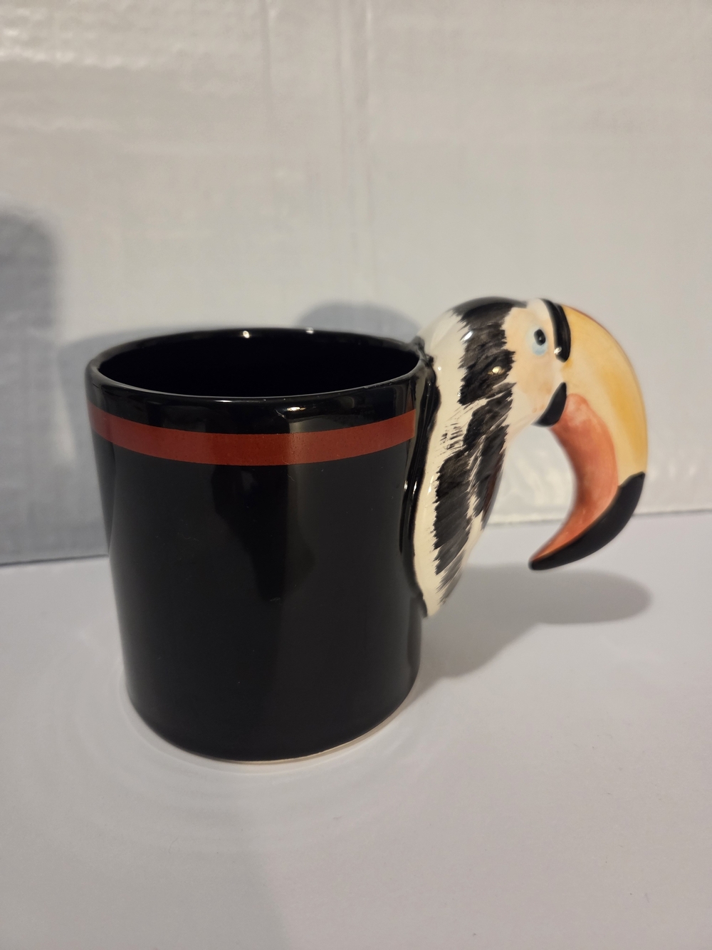 Vintage Bergschrund Seattle Hand Painted Ceramic Coffee Mug